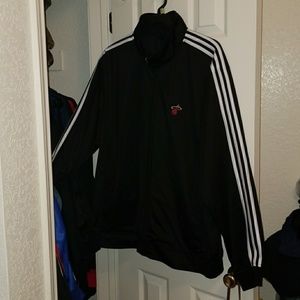 Adidas 3 stripe Miami heats jacket